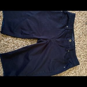 Navy shorts